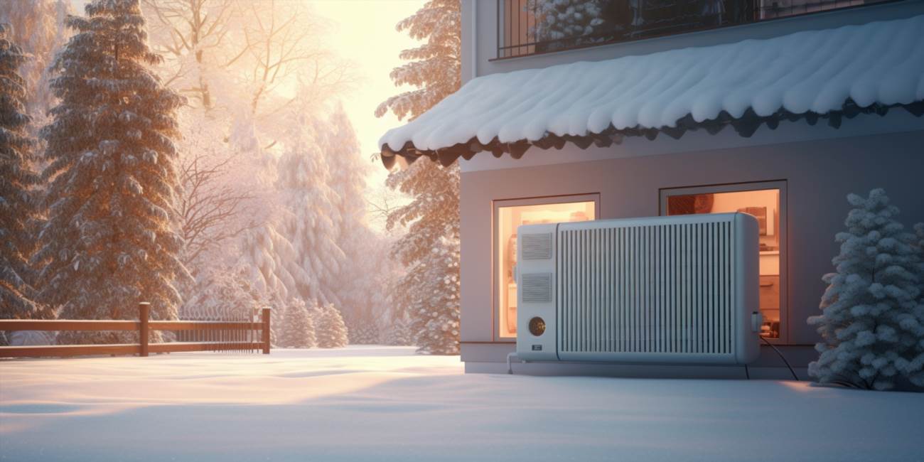 Pompy ciepła efektywnie i wydajnie ogrzewająca dom z pompą ciepła całą dobę